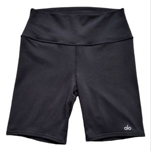 Alo High Waist Biker Short Size Large